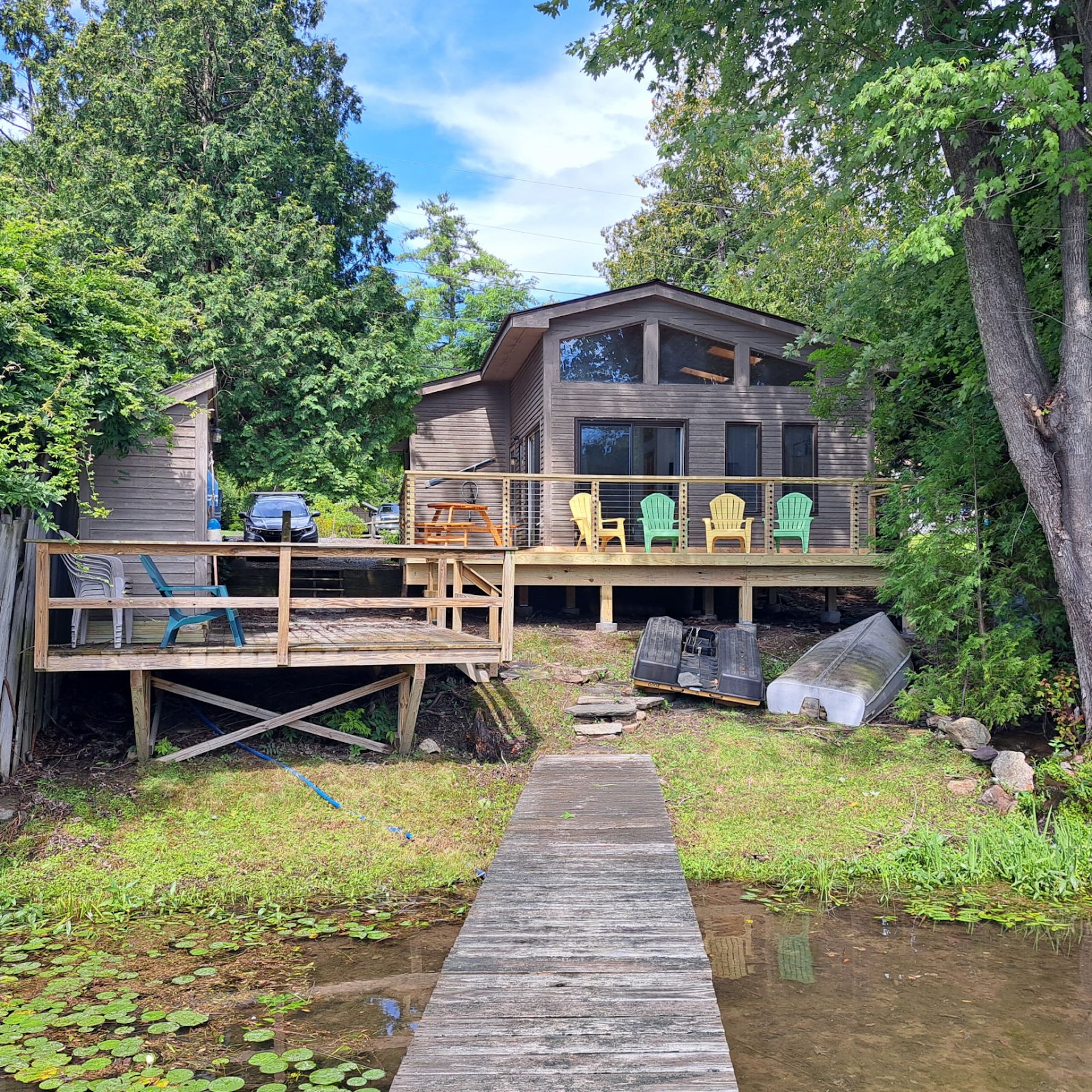 BLAKE BUNGALOW for rent 2024 Huletts Landing Homes for Sale on Lake